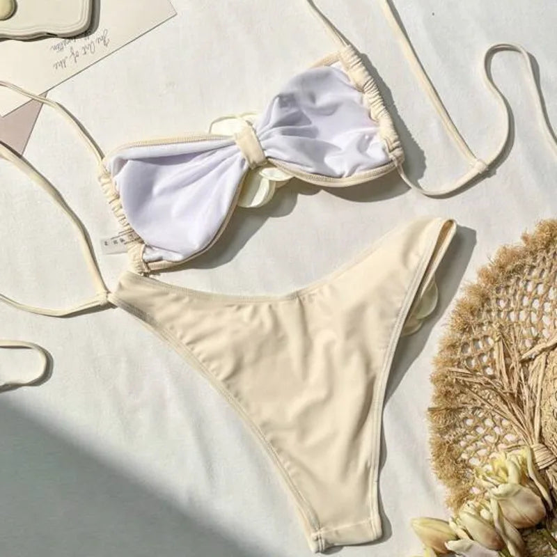 Sexy Bikinis 2026 Women'S Swimwear Female Swimsuit for Swimming Wear Bathing Suits Brazilian Bikini Set Beachwear Pool Bather