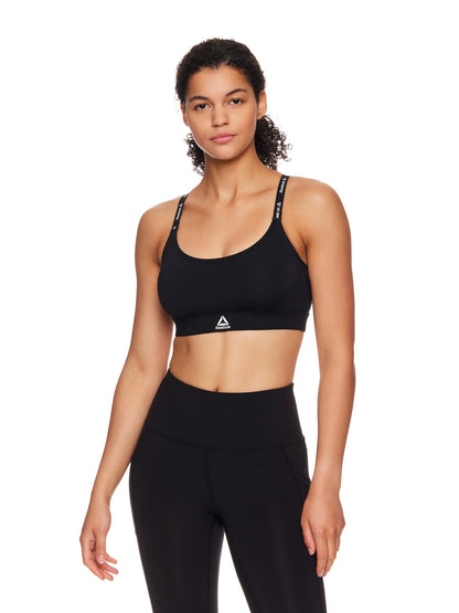 Women'S and Women'S plus Low Impact Favorite Bra with Removable Cups, Sizes XS-4X