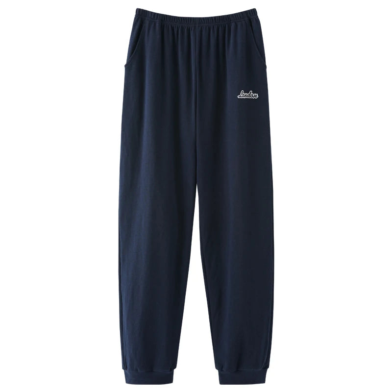 New Style Hot Sale Cotton Plaid Pajama Pants for Adluts Home Furnishing Cotton Trousers Cotton Pajama Men Sleep Bottom Home Wear